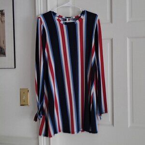 BCBG striped dress size small